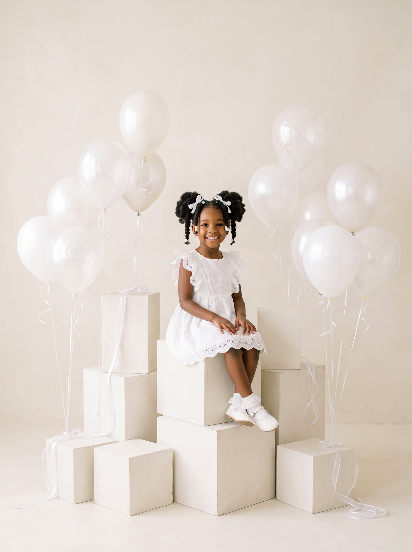 White Cube Digital Backdrop Set