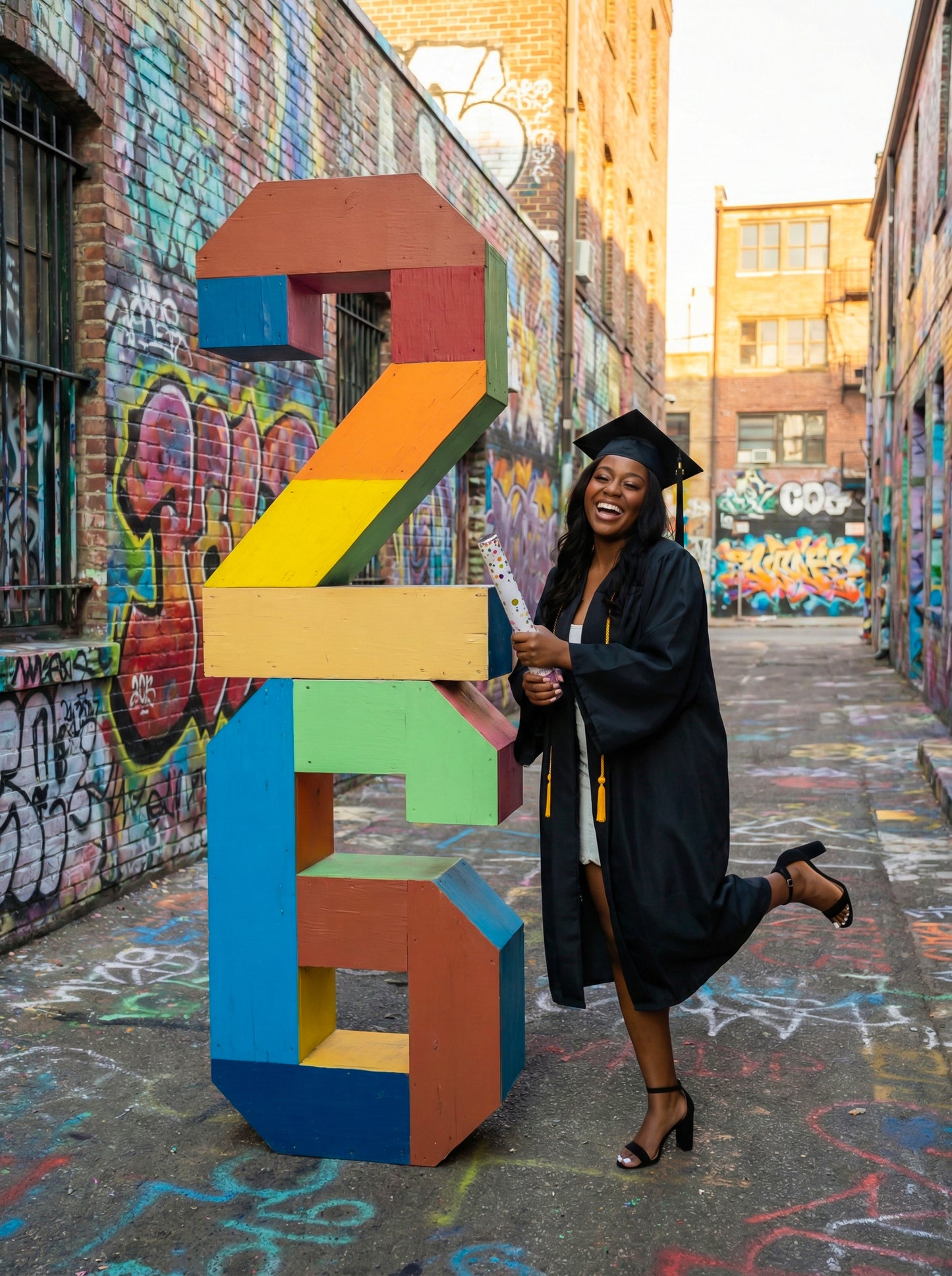 The Graduates 1 Digital Backdrop Set