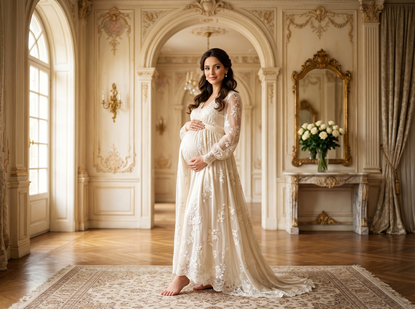 Baroque Scenes Digital Backdrop Set