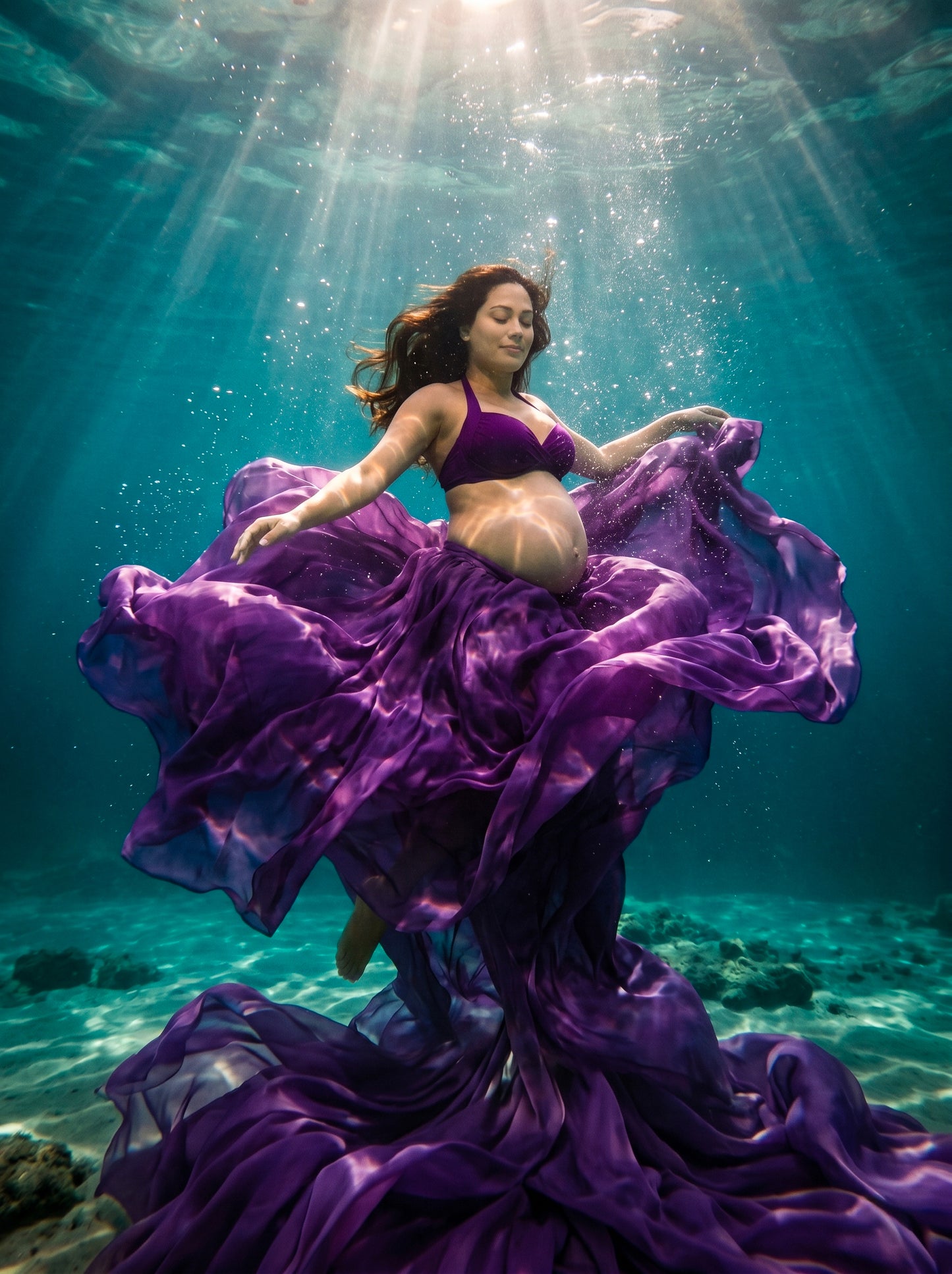 Underwater Fabrics Digital Backdrop Set