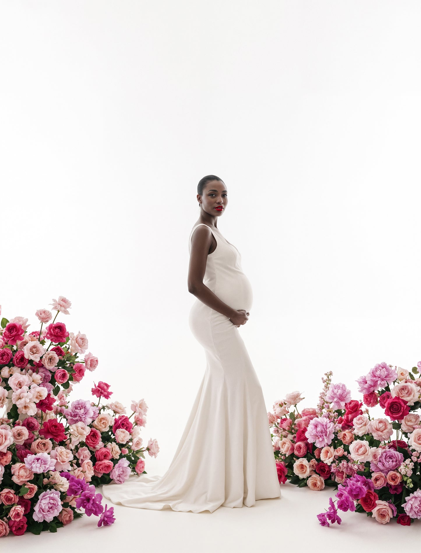 Floor Florals Digital Backdrop Set