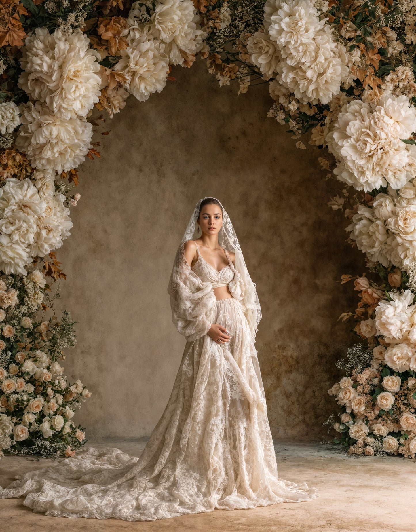 Floral Lane Digital Backdrop Set