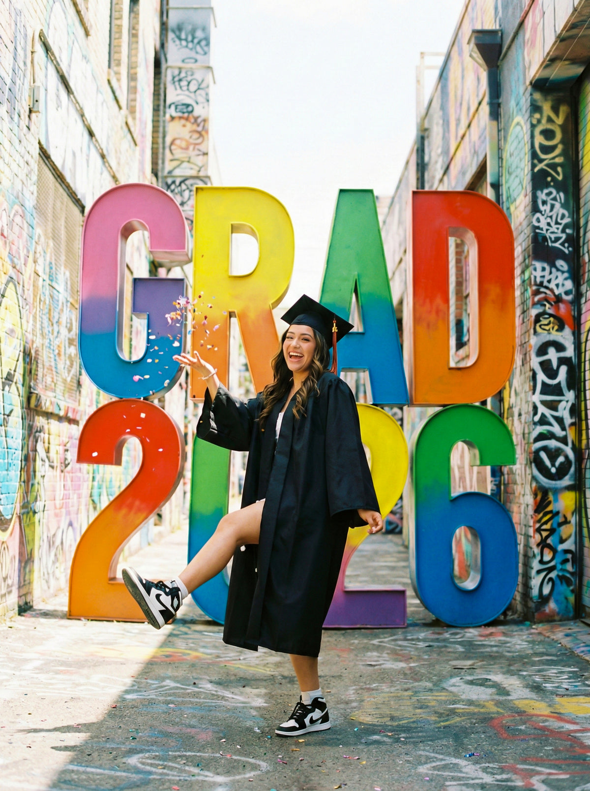 The Graduates 1 Digital Backdrop Set