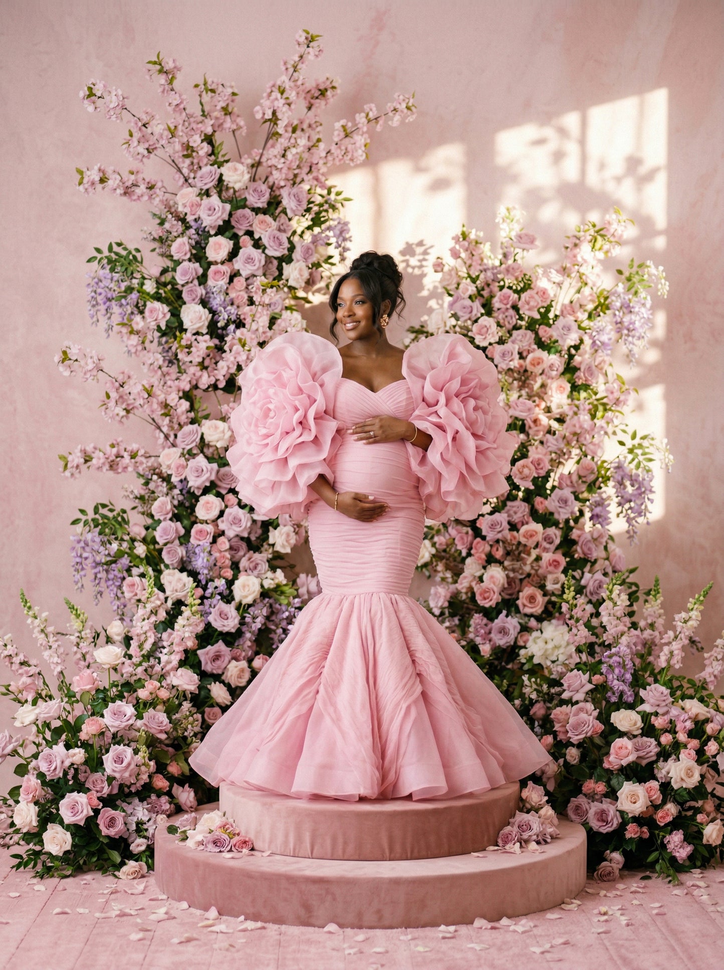 Miss Spring Digital Backdrop Set