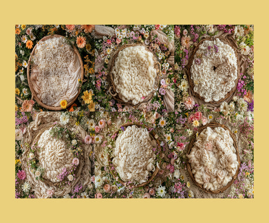 Spring Baby Love Set Digital Backdrops, Newborn Digital Backdrops, Newborn Prop, Newborn Backdrops