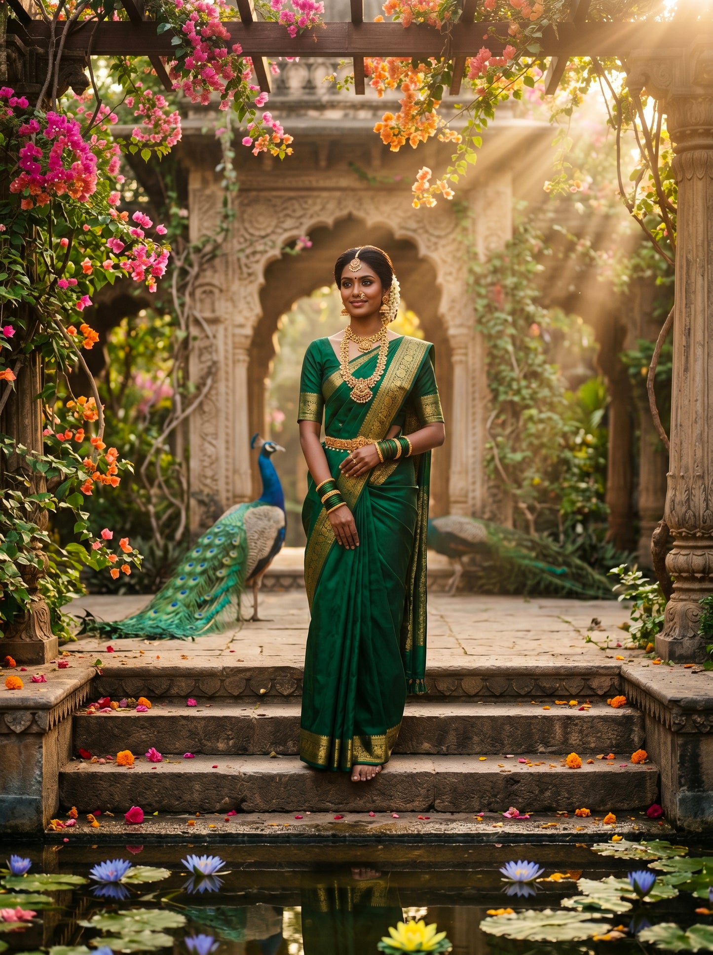 India Arches Digital Backdrop Set
